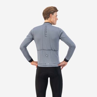 4. Rogelli ESSENTIAL long sleeve t-shirt graphite 2XL