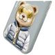 10. Nimmy Cool&Cute 2.0 Bear Case for iPhone 15 - Gray