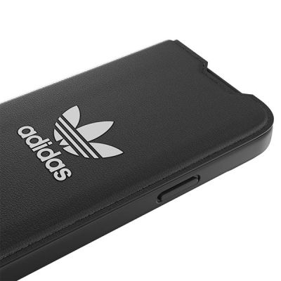5. Adidas OR Booklet Case BASIC iPhone 14 6.1" black/black white 50181