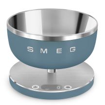 Smeg KSC01SBMWW kitchen scale Blue round top Electronic kitchen scale