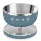 Smeg KSC01SBMWW kitchen scale Blue round top Electronic kitchen scale