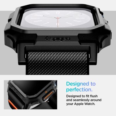 13. Spigen Lite Fit "PRO" Strap for Apple Watch 10 42mm - Black