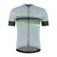 Rogelli HERO II cycling jersey, grey-lime 4XL