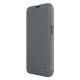 6. Nillkin Qin Cloth Pro Case Case for iPhone 14 Plus Camera Cover Holster Cover Flip Case Gray