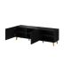 8. TV cabinet PAFOS 150x40x52 black matt