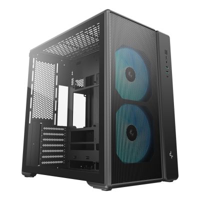 DeepCool CG590 MESH 2F Midi Tower Black