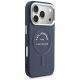 4. Karl Lagerfeld Embossed Open Ring RSG Logo MagSafe Case for iPhone 18 Pro / 17 Pro - Blue
