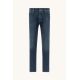Paul&Shark Red Rivet five-pocket men's jeans in mid-navy denim (15314100-J02)