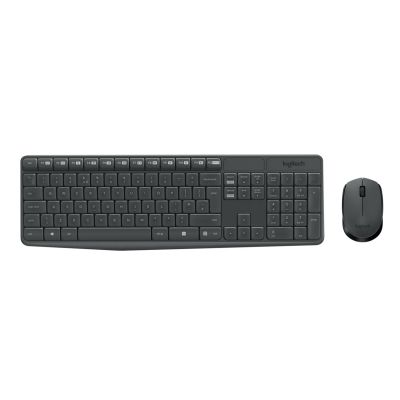 3. Logitech MK235 Wireless KBD+Mouse Keyboard Gray CZ