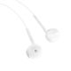4. Dudao X10S wired in-ear headphones 3.5mm mini jack 1.15m - white