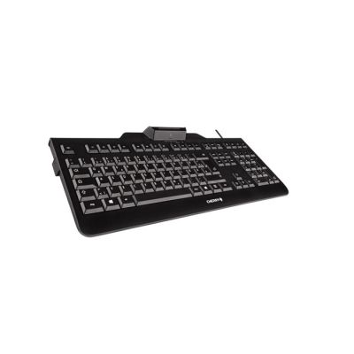 4. CHERRY KC 1000 SC USB QWERTZ Swiss Keyboard Black