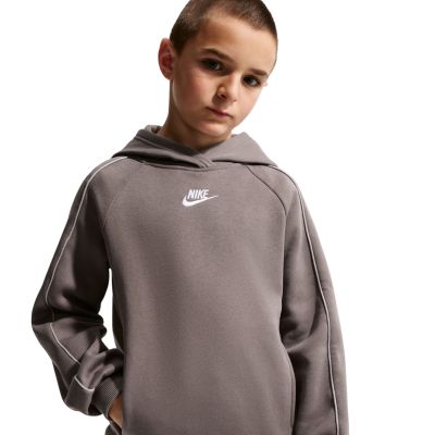 3. Nike Sportswear Club Fleece Kids Tracksuit Gray HQ9318 289