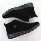 14. Women’s black suede leather ankle boots Rieker Z0022-00