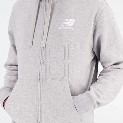 9. New Balance Essentials Stacked Logo Fren BK M MJ31536AG sweatshirt