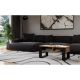 4. COFFEE TABLE MODERN 2P SLIM ARTISAN BLACK LEG