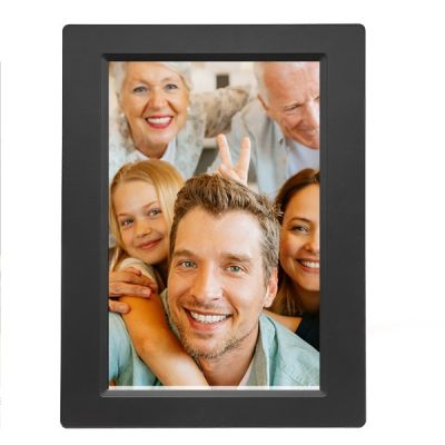 6. Denver PFF-1015B Digital Photo Frame Black 25.6 cm (10.1") Touchscreen Wi-Fi