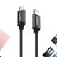 4. Ugreen US242 USB-C (male) / mini USB (male) cable 1 m - black