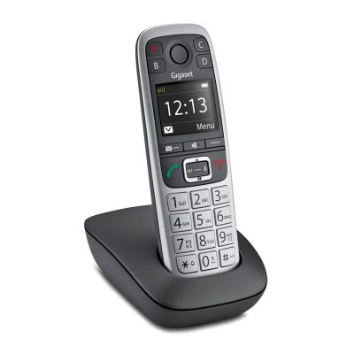 6. Gigaset E560 large-button cordless internal telephone - platinum