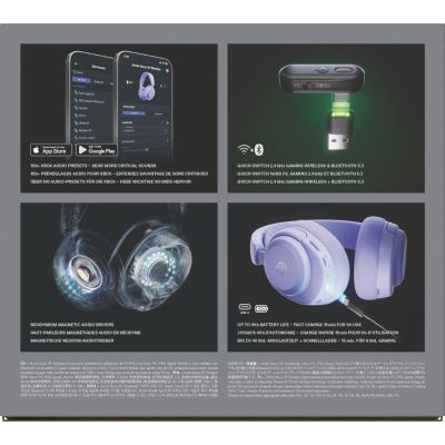 34. Steelseries Arctis Nova 3X Wireless for Xbox headphones, Levander