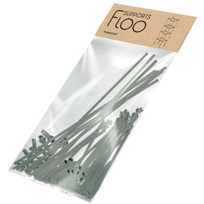 12. FLOO SUPPORTS PLANT SUPPORT 21x21x120CM FOREST GREEN
