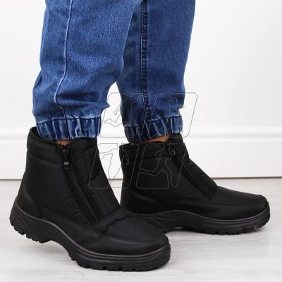 5. News M EVE439 black insulated snow boots