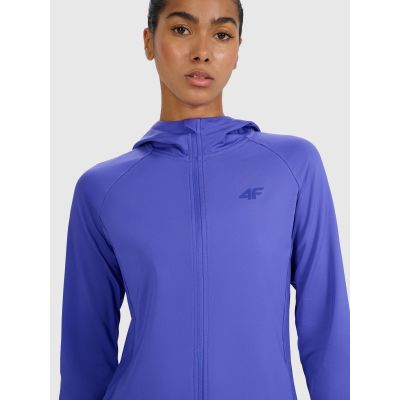 4. Women's quick-drying regular training sweatshirt 4F 4FWAW25TFSWF585-36S