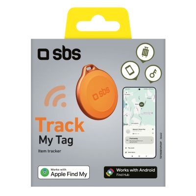2. SBS Track My Tag universal tracker - orange