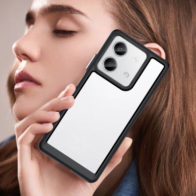 7. Outer Space Case with gel frame for Xiaomi Redmi Note 13 5G - black