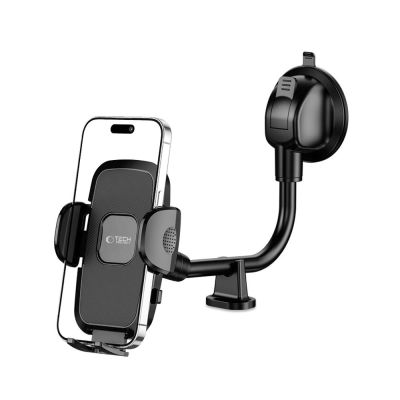 4. Tech-Protect V3 Long Arm Car Phone Holder for Windshield/Cockpit - Black