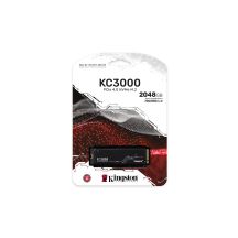 Kingston KC3000 SSD (2TB; M.2 2280; PCIe 4.0 x4 NVMe; SKC3000D/2048G)