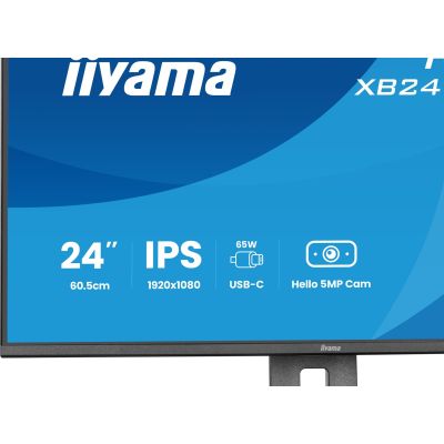 7. iiyama ProLite XB2497HSNH-B1 24IN IPS LCD 4MS 1920X1080 350CD/M2 HDMI/DP/USB 2 computer monitor 60.5 cm (23.8") 1920 x 1080 px Full HD Black