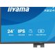 7. iiyama ProLite XB2497HSNH-B1 24IN IPS LCD 4MS 1920X1080 350CD/M2 HDMI/DP/USB 2 computer monitor 60.5 cm (23.8") 1920 x 1080 px Full HD Black