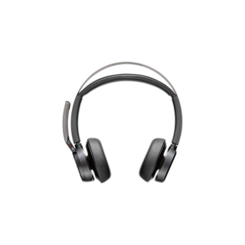 274. POLY Voyager Focus 2 Microsoft Teams Certified USB-CC Headset + USB-C/A Adapter + Charging Cradle