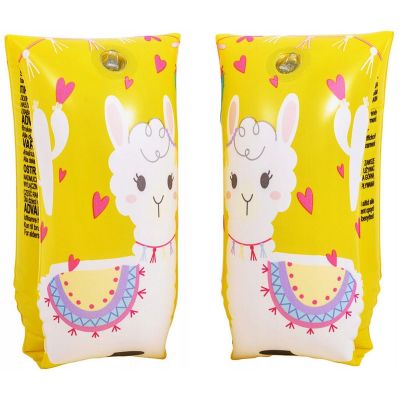 ALPACA SWIM ARMERS FOR CHILDREN 30x15CM 37617 YELLOW