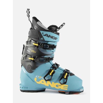 11. LANGE XT3 FREE 120 LV GW Lagoon Green Ski Boots