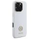 4. Guess Silicone Logo Strass 4G Case for iPhone 16 Pro - White