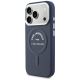 2. Karl Lagerfeld Embossed Open Ring RSG Logo MagSafe Case for iPhone 18 Pro / 17 Pro - Blue