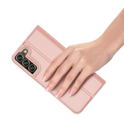 8. Dux Ducis Skin Pro Holster Cover for Samsung Galaxy S22 + (S22 Plus) pink
