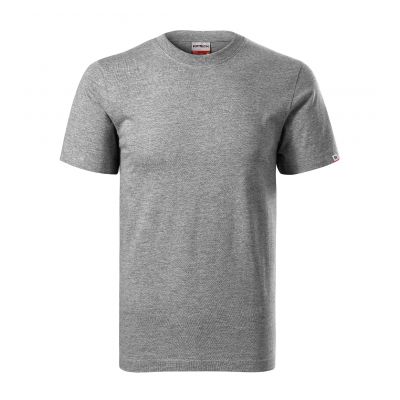 4. Base unisex T-shirt (dark gray melange (brand label))
