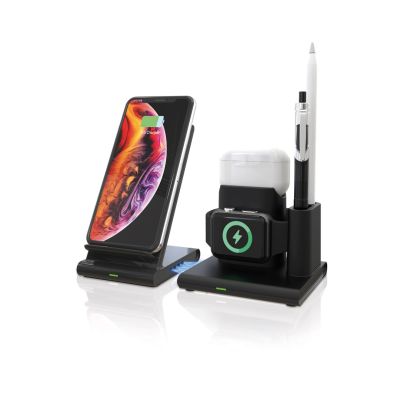6. RealPower ChargeAIR Connect Smartphone, Smartwatch, Tablet Black USB Wireless Charging Internal