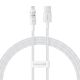 Baseus Gem 2.4A 1m Cable (White)
