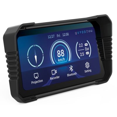 NAVITEL MS850 DUAL Motorcycle camera Navigation Multimedia screen video recorder front rear