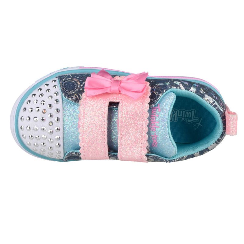 3. Skechers Sparkle Lite-Lil Heartsland Jr 314754N-DMLT shoes