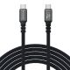 2. Wozinsky WPS-UY42S USB-C USB4 Cable 40Gb/s 240W 2m 4K - Black
