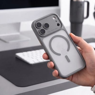 8. Tech-Protect MagPeak MagSafe CC Case for iPhone 18 Pro Max / 17 Pro Max – Matte Grey