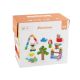 2. Marioinex Mini Waffle building blocks, 300 pieces, pastel