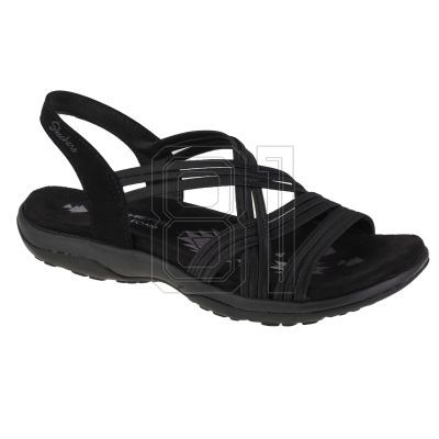 Skechers Reggae Slim Simply Stretch Sandals 163023-BLK Black 36