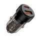 2. CC03 2-port PD75W car charger - black