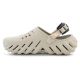 4. CROCS X - (ECHO) CLOG BONE/BLACK 207937-2YJ