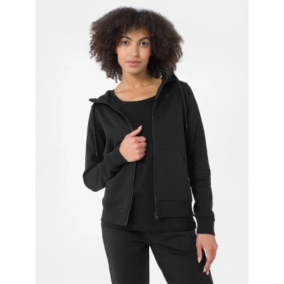 2. Women's 4F zip-up hooded sweatshirt